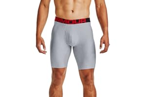 'Under Armour Men's Multi-Pack Performance Tech Boxerjock Brief, 9'' Inseam, All-Day Comfort & Soft'