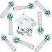 Produktbild CrossAction Aufsteckbürsten für Oral-B Elektrische Zahnbürsten,Ersatz für EB50,Voll kompatibel mit Oral-B Vitality, Professional Care, TriZone, Advance Power, Pro Health, Triumph und Deep Sweep,8 Stück Ersatzbürsten von ITECHNIK