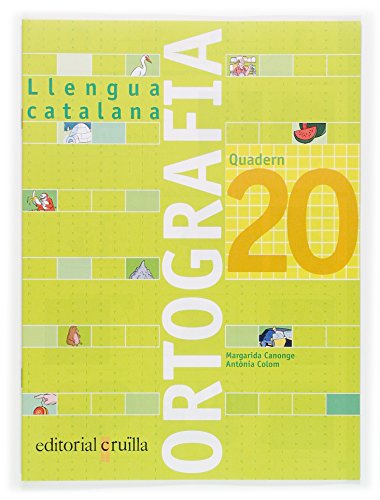 Quadern ortografia 20 Llengua catalana