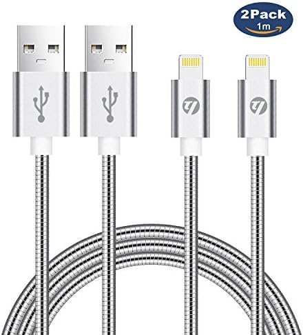 iPhone Cable Lightning Cable, TUOYA Apple Lightning to USB Fast Charging and Data Sync Charger Cable Cord for iPhone X 8 8Plus 7 7Plus 6S 6SPlus 6 6Plus 5S 5C 5 SE, iPad Pro Air Mini - 1M