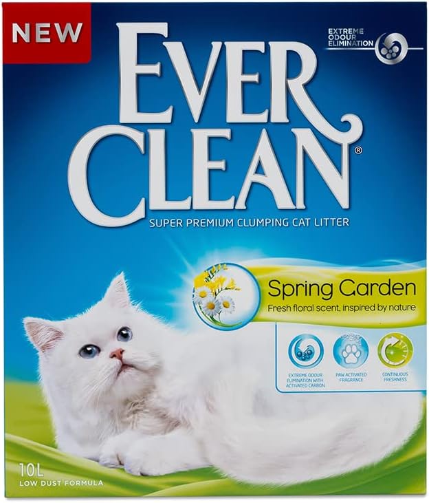 Ever Clean Spring Garden Taze Çiçek Kokulu Kedi Kumu 10 Lt