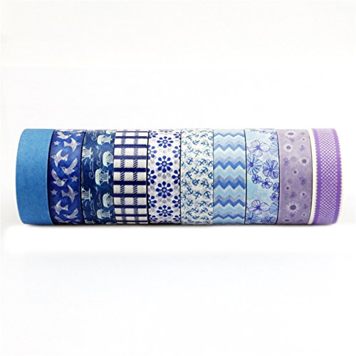 Très Chic Mailanda Washi Tape 10er Set Dekobänder Klebeband Masking Tape - 2