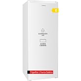 Corber&oacute; &ndash; Refrigerator 1 Door | CCLH14324W | 242L | 143 cm | Crisper Drawer | Glass Shelves | Reversible Door | Wheels Easy t