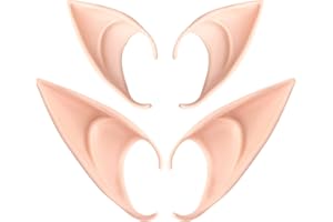 ASTER Fairy Pixie Elf Ears Spirit Elf Ears Costume Ball Cosplay Party Dress Up Cosplay Masquerade Accessories for Halloween Christmas Party Elven Vampire Ears