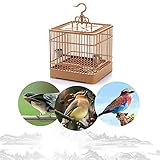 Tamaño del producto: aproximadamente 23 * 23 * 32 cm/9.05*9.05*12.6in, sugerido para conureos, cacatúas, cuáqueros, caciques, mini guacamayos, cacatúas pequeñas, loris y otros loros de tamaño similar.