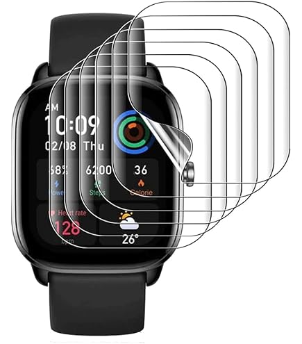 Film Protection écran Intégrale 3D Brotect Pour Huami Amazfit T-Rex 3 Pro (44 Mm) – Lot De 2, Flexible, Auto-réparant, Anti-empreintes, Extrêmement Transparent