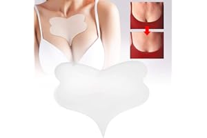 ZJCHAO Adesivo patch anti-rughe in silicone anti-rughe, anti-rughe riutilizzabile anti-invecchiamento del seno Cura della pelle Adesivo per le rughe della scollatura(Butterflies Shape)