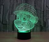 SmartEra® 3D optische T?uschung Super Mario Nacht USB Touch Taste LED Schreibtisch Tabellen Licht Lampe Tischleuchte - 6