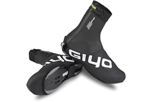 Lixada Chaussures De Protection pour Moto Vélo, Hommes/Femmes - Imperméables, Coupe-Vent, Imperméables, Antidérapantes, Chaudes (3XL)