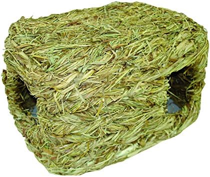 Elmato Rectangular Grass House for Dwarf Rabbits