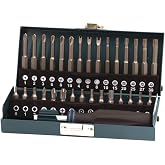 wolfcraft G&uuml;venlik vidaları i&ccedil;in g&uuml;venlik ucu kutusu, 31 par&ccedil;a I 1386000 I y&uuml;ksek kaliteli metal kaset, 30 adet sağlam u&ccedil;, 25