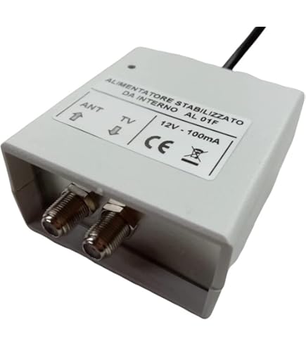 AMPLIFICATORE ANTENNA TV 40 DB DA PALO2 UHF INGRESSI FILTRO 5G - Foto 14