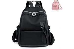 YIWEIYA Nylon Lightweight Sturdy Little Casual Backpack Womens Small Waterproof Nylon School Backpack Daypack Ladies Fashion Backpacks