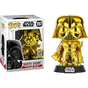 Funko Pop Darth Vader Dorado-Cromado (Star Wars 157) - Imagen 5