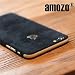 amozo® Decorative Protective Film Suede Skin Case Cover for Apple iPhone 7 (Black) RS.299.00