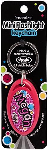 Dpal Mini Flashlight V Key Chain, Megan