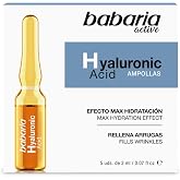 Babaria - Hyaluronic Acid in Flash Ampoules Immediate Lifting Effect | Facial Moisturizer | Hyaluronic Acid | Facial Peeling