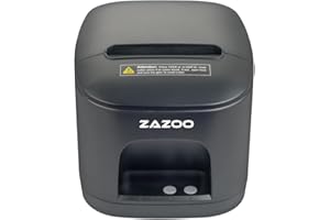 Geon Stampante Termica 80mm - Stampa Scontrini - Stampante Senza Inchiostro - Taglio Automatico Completo e Parziale - Connessione USB e Wi-Fi - Velocità 250 mm/s - Compatibile con Windows