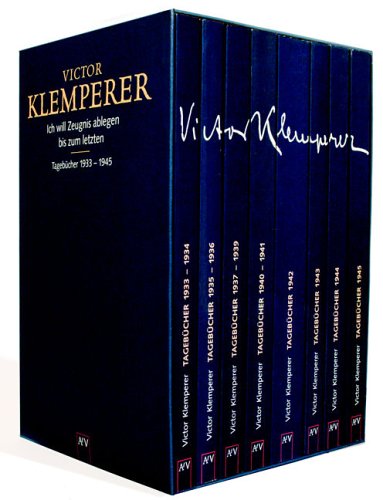 Download Ich will Zeugnis ablegen bis zum letzten. Tagebücher 1933-1945, 8 Bde. Download Ich will Zeugnis ablegen bis zum letzten. Tagebücher 1933-1945, 8 Bde.