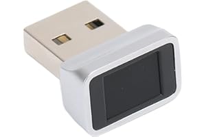 SEPTPENTA Lector de Huella Dactilar USB para Windows10/11 Sistema 32/64 bit, Dispositivo de Seguridad por Huella Dactilar con Detección de 360 Grados, Inicio de Sesión Rápido en 0,5 Segundos