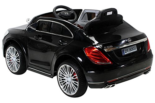 Kinder Elektroauto Mercedes S600 Lizenziert EVA Tyres - Dashboard - Ledersitz Kinderauto Elektro Auto Spielzeug für Kinder