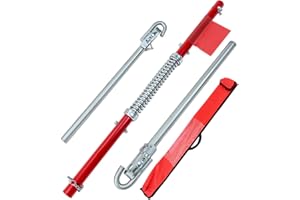 ‎DEUBA Deuba® Abschleppstange 3tlg. inkl. Dämpfung 2000 kg Zugkraft TÜV Süd GS geprüft inkl. Tasche PKW Abschleppseil