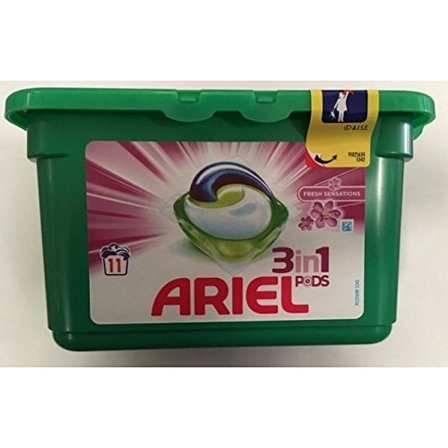 Detergente 3 En 1 Tabs Sensaciones Ariel 11 Unides