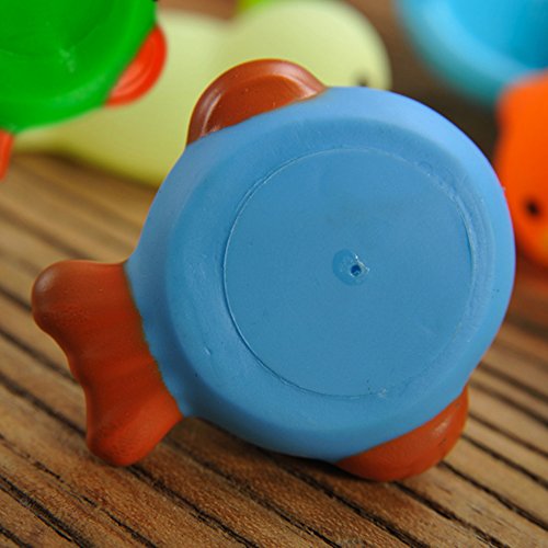 Wasserspiel Angeln Badespaß Spielzeug mit 6 Gefleckte Niedliche Fische Geschenk für Kinder Baby - 6