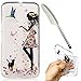 Produktbild Motorola Moto G4 / G4 Plus Hülle , Edaroo Schmetterling Fee Katze Muster Urtradünne Stoßfeste TPU Handy Case Kratzfeste Handyhülle Handy Schützt Hülle Tasche Backcove für Moto G4 / G4 Plus
