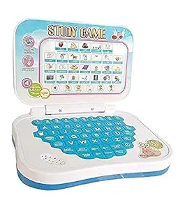 STOCK PORT Mini Laptop with Sounds for Kids Learning with Fun, English Learner Game