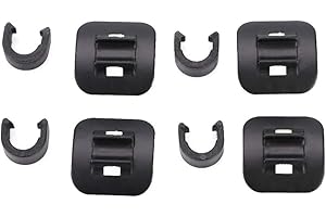 KEENSO 4 Pcs Guide de Câble de Frein, Guide de Tube de Câble de Frein de Vélo Guide Shifter Adaptateur Vélo Cadre C Boucle