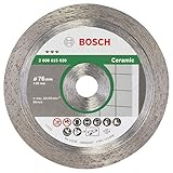 Ancho de corte: 1,9mm BOSCH 2608615020 - Disco de diamante Best Ceramic: 76x1,2x10mm