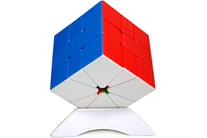 FunnyGoo MoYu MoFangJiaoShi Cubing Classroom Meilong SQ1 Magic Cube Irregular Puzzle Cube Twist Toy con un Soporte de Cubo Stickerless