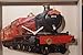 Produktbild Hogwarts Express/Harry Potter Neuheit Holz Wanduhr British Made Lark Rise