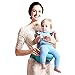 Bebamour Baby Hipseat Baby Carrier Backpack 9 in 1 Carry Ways (Lake Blue)