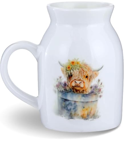 Lesser & Pavey Highland Cow Jug