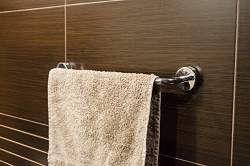 Kapitan 40 cm Handtuchhalter V2A 18/10 Edelstahl Handtuchständer, Handtuchstange, AISI 304 18/10, poliert, Wandmontage, Made in EU, 20 Jahre Garantie - 3