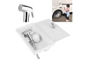 WEIKEYA Ducha de Camping, Caja de ducha RV para Caravanas Fabricada 267 x 157 x 107 mm para Caravana Autocaravana y Barco Marino,repuestos para vehículos recreativos
