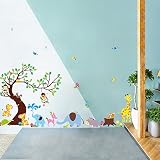 Wandtattoo Wandsticker Kinderzimmer Wald Baum Sticker Aufkleber Sticker DDS 54 - 2