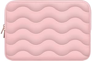 ARVOK Puffy pokrowiec na laptopa 33.0-35.6 cm dla MacBook Air 33.0 cm/Pro 35.6 cm, pokrowiec na laptopa, notebooka, komputer, tablet, etui do HP/Dell/Asus/Acer, Samsung, dodatkowa torba, damska,