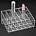 LUCKYFINE 24 Quadrates Acrylic Clear Cosmetic Container Makeup Storage Organizer