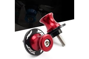 BXMOTO 6mm Coppia di nottolini M6 alza moto supporti per forcellone posteriore delle Per Yamaha YZF R6 1999-2004,2005-2016