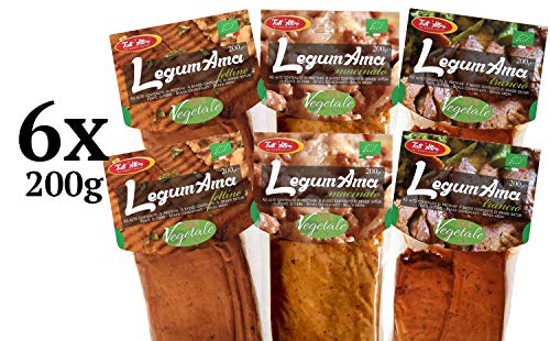 LegumAma DOPPIO TRIS 2 Trancio + 2 Fettine + 2 Macinato (6x 200gr.)