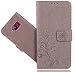 Produktbild Samsung Galaxy S Light Luxury / Galaxy S8 Lite / S Lite Handy Tasche, FoneExpert® Wallet Case Cover Flower Hüllen Etui Hülle Ledertasche Lederhülle Schutzhülle Für Samsung Galaxy S Light Luxury / Galaxy S8 Lite / S Lite