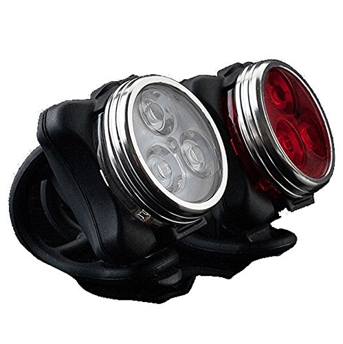 Halo Tec USB aufladbaren Fahrrad Beleuchtung – LED-Leuchten – Super hell Bike Lights High Lumen Count-Clip auf dem Fahrrad Beleuchtung – Wasserdicht wiederaufladbarer Fahrradlicht Set – Mountainbike – Rennrad leuchtet - 8