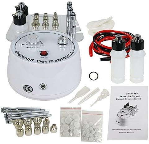3 in 1 Diamond Microdermabrasion Dermabrasion Machine Facial Care Salon Equipment for Personal Home Use