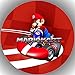 Produktbild Fondant Tortenaufleger Tortenbild Geburtstag Mario Kart T1