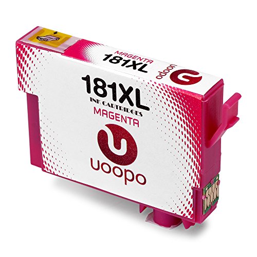 Uoopo Kompatibel Ersatz für Epson 18XL(T1812 T1813 T1814) Tintenpatronen, Multipack Patrone Use for Epson Expression Home XP-412 XP-322 XP-422 XP-225 XP-305 XP-405 XP-212 XP-215 XP-415 XP-425 XP-315 Drucker.(3 Cyan 3 Magenta 3 Gelb) - 3