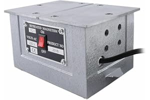 SINDIPANDA Dispositivi di smagnetizzazione TC da 100 W, AC220 V/50 Hz, magnetizzatore, utensili magnetici, piastra di smagnetizzazione per piccoli pezzi, smagnetizzazione, smagnetizzazione