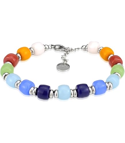 Set di 12 braccialetti dell'amicizia in argilla polimerica colorata in